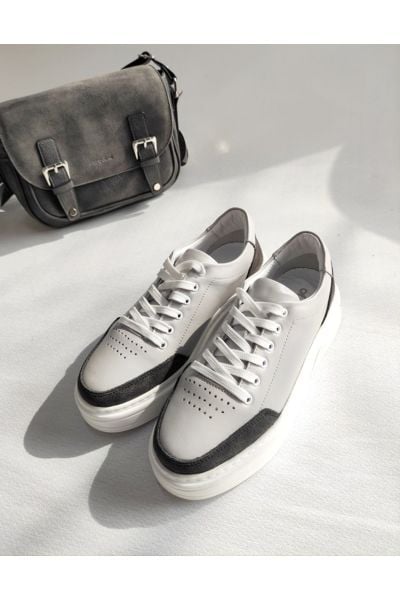 KADIN HAKİKİ DERİ SNEAKER