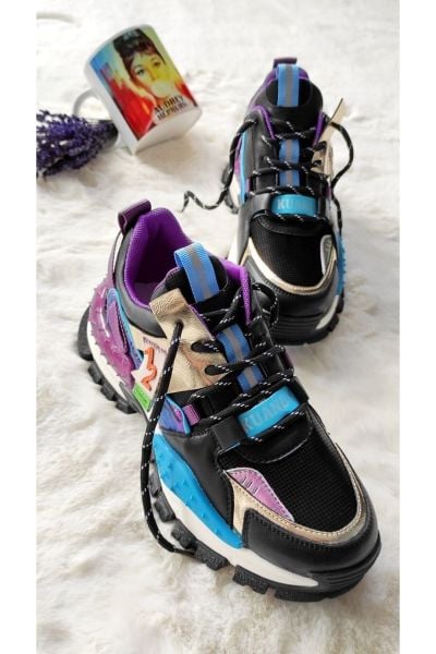 Kadın Renkli Casual Sneaker