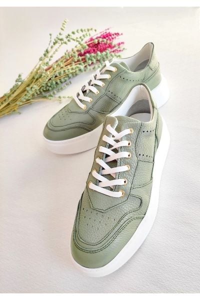 Kadın Hakiki Deri Sneaker